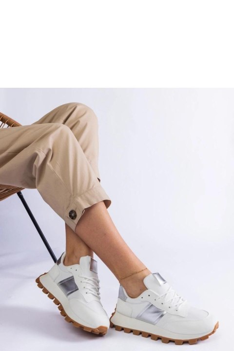 Biale sneakersy z widocznym protektorem Restia - Solea Solea Biale sneakersy z widocznym protektorem Restia - Solea Solea