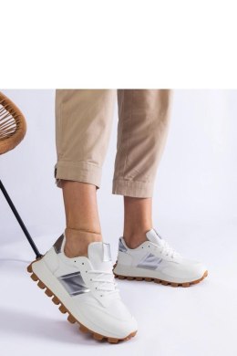 Biale sneakersy z widocznym protektorem Restia - Solea Solea