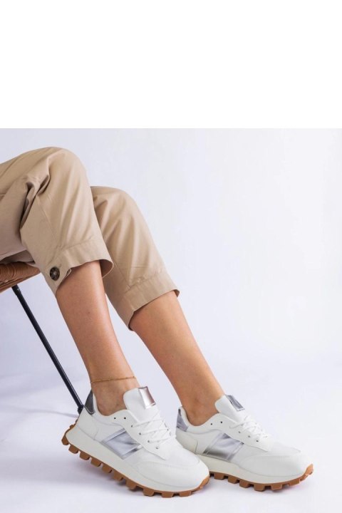 Biale sneakersy z widocznym protektorem Restia - Solea Solea Biale sneakersy z widocznym protektorem Restia - Solea Solea