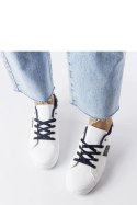 Białe sneakersy ze zdobioną cholewką Sauriol - Solea Solea Białe sneakersy ze zdobioną cholewką Sauriol - Solea Solea