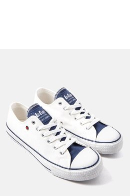 Białe trampki Lee Cooper LCW-22-31-0931M - Solea Solea