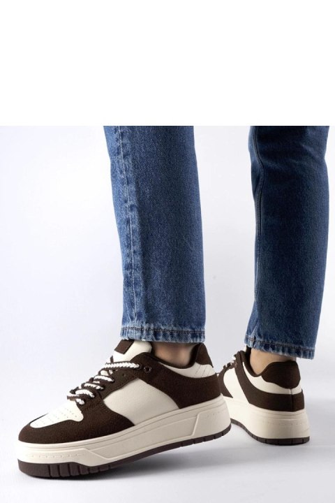 Brązowe sneakersy na platformie Crim - Solea Solea Brązowe sneakersy na platformie Crim - Solea Solea