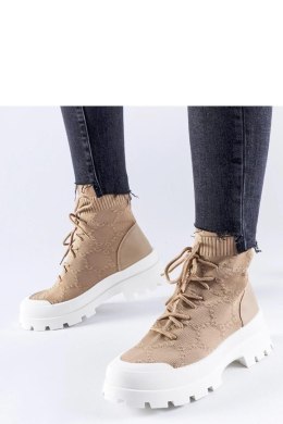 Brązowe wysokie sneakersy Éric - Solea Solea