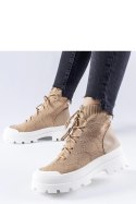 Brązowe wysokie sneakersy Éric - Solea Solea Brązowe wysokie sneakersy Éric - Solea Solea