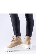 Brązowe wysokie sneakersy Éric - Solea Solea Brązowe wysokie sneakersy Éric - Solea Solea