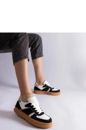 Czarne sneakersy sznurowane na platformie Felicita - Solea Solea Czarne sneakersy sznurowane na platformie Felicita - Solea Solea