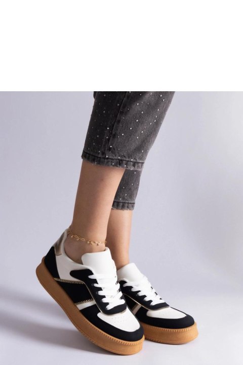 Czarne sneakersy sznurowane na platformie Felicita - Solea Solea Czarne sneakersy sznurowane na platformie Felicita - Solea Solea