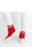 Czerwone trampki za kostkę Ronchis - Solea Solea Czerwone trampki za kostkę Ronchis - Solea Solea