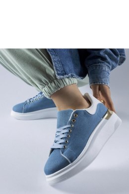 Granatowe sneakersy na platformie Scuderlando - Solea Solea