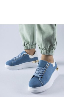 Granatowe sneakersy na platformie Scuderlando - Solea Solea