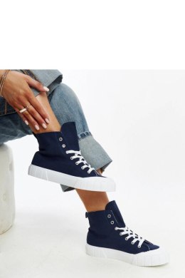Granatowe wysokie trampki Vinka - Solea Solea
