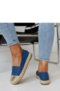Niebiesko-złote błyszczące espadryle Surana - Solea Solea Niebiesko-złote błyszczące espadryle Surana - Solea Solea