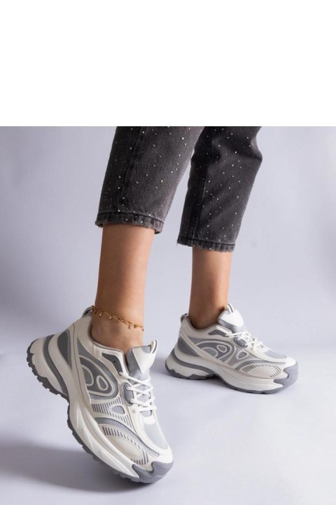 Szare damskie sneakersy sportowe Limon - Solea Solea Szare damskie sneakersy sportowe Limon - Solea Solea
