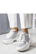 Szare sneakersy na koturnie Ann - Solea Solea Szare sneakersy na koturnie Ann - Solea Solea