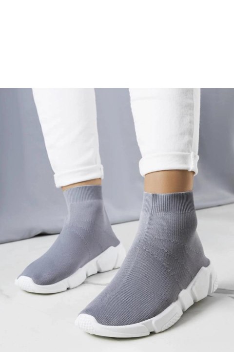 Szare wysokie sneakersy William - Solea Solea Szare wysokie sneakersy William - Solea Solea