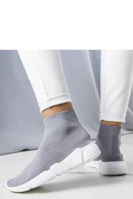 Szare wysokie sneakersy William - Solea Solea