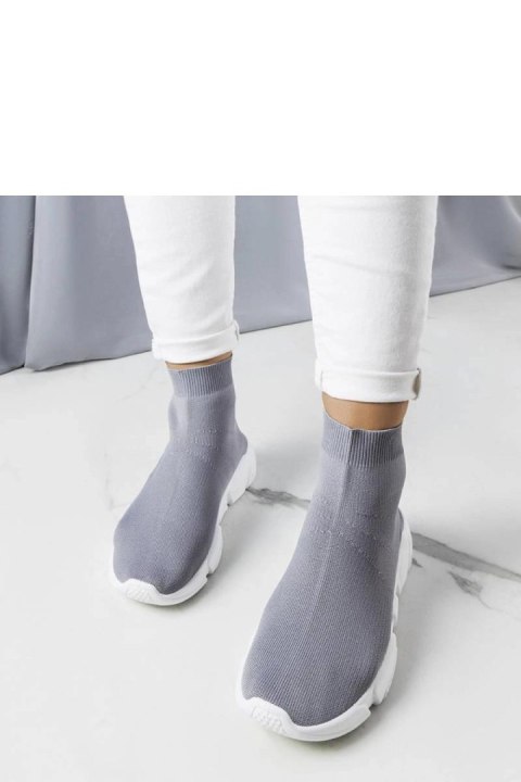 Szare wysokie sneakersy William - Solea Solea Szare wysokie sneakersy William - Solea Solea