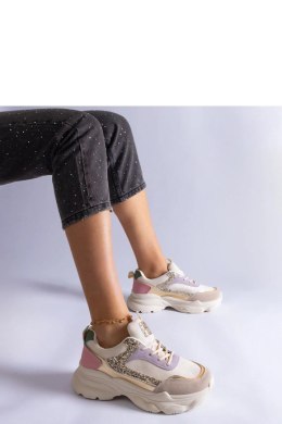 Wielokolorowe sneakersy z brokatowymi wstawkami Clorinda - Solea Solea