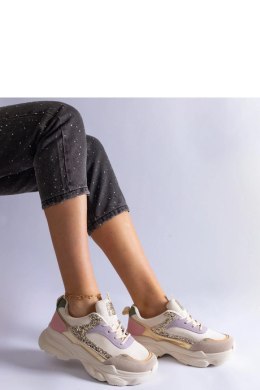 Wielokolorowe sneakersy z brokatowymi wstawkami Clorinda - Solea Solea