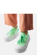 Zielone trampki z elastyczną cholewką Jardine - Solea Solea Zielone trampki z elastyczną cholewką Jardine - Solea Solea