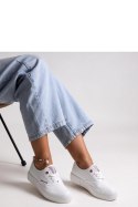 Białe damskie trampki na grubej podeszwie CROSS JEANS - Solea Solea Białe damskie trampki na grubej podeszwie CROSS JEANS - Solea Solea