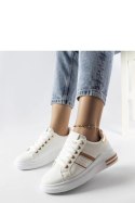 Białe sneakersy na platformie Lanoie - Solea Solea Białe sneakersy na platformie Lanoie - Solea Solea