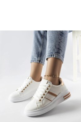 Białe sneakersy na platformie Lanoie - Solea Solea