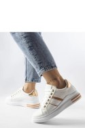 Białe sneakersy na platformie Lanoie - Solea Solea Białe sneakersy na platformie Lanoie - Solea Solea