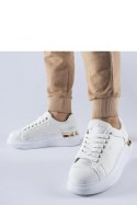 Białe sneakersy na platformie Ossona - Solea Solea Białe sneakersy na platformie Ossona - Solea Solea