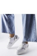 Białe sneakersy na platformie Tooele - Solea Solea Białe sneakersy na platformie Tooele - Solea Solea