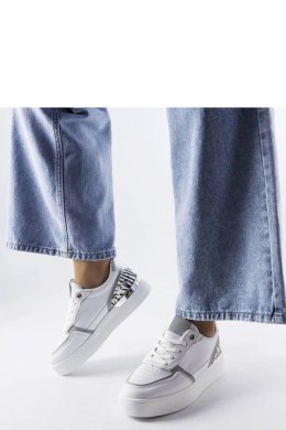 Białe sneakersy na platformie Tooele - Solea Solea