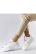 Białe sneakersy wiązane wstążką Pryor - Solea Solea Białe sneakersy wiązane wstążką Pryor - Solea Solea