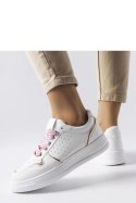 Białe sneakersy wiązane wstążką Pryor - Solea Solea Białe sneakersy wiązane wstążką Pryor - Solea Solea