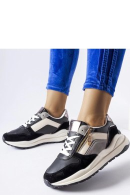 Biało-czarne sneakersy Cecchi - Solea Solea
