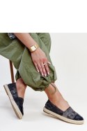 Czarne błyszczące espadryle Surana - Solea Solea Czarne błyszczące espadryle Surana - Solea Solea