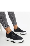 Czarne sneakersy na grubszej podeszwie Intisa - Solea Solea Czarne sneakersy na grubszej podeszwie Intisa - Solea Solea