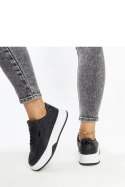 Czarne sneakersy na grubszej podeszwie Intisa - Solea Solea Czarne sneakersy na grubszej podeszwie Intisa - Solea Solea