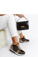 Czarne sneakersy na koturnie Chestnut - Solea Solea Czarne sneakersy na koturnie Chestnut - Solea Solea