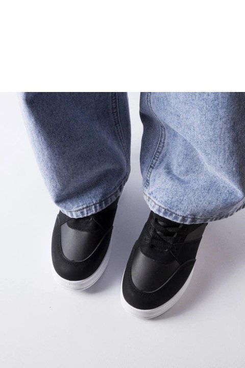 Czarne sneakersy na koturnie CinqMars - Solea Solea Czarne sneakersy na koturnie CinqMars - Solea Solea