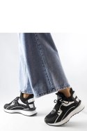 Czarno-białe stylowe sneakersy Begins - Solea Solea Czarno-białe stylowe sneakersy Begins - Solea Solea