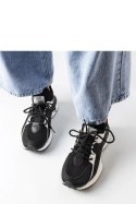 Czarno-białe stylowe sneakersy Begins - Solea Solea Czarno-białe stylowe sneakersy Begins - Solea Solea
