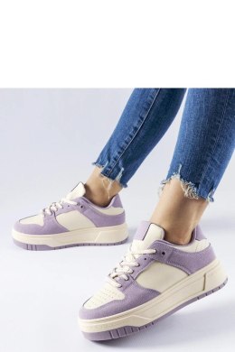 Fioletowe sneakersy na platformie Crim - Solea Solea