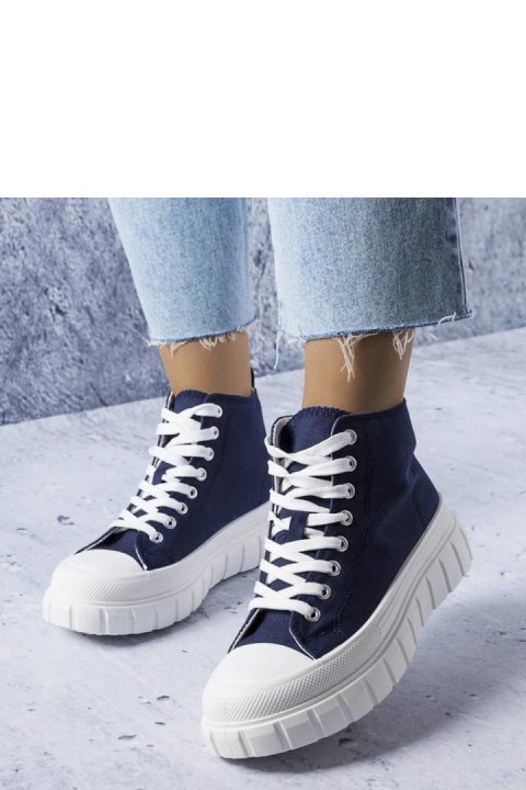 Granatowe trampki za kostkę Couet - Solea Solea Granatowe trampki za kostkę Couet - Solea Solea