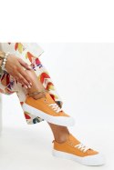 Pomarańczowe materiałowe trampki Eduarda - Solea Solea Pomarańczowe materiałowe trampki Eduarda - Solea Solea