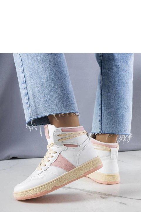 Różowe sneakersy za kostkę Robin - Solea Solea