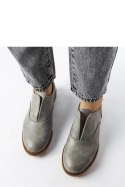 Szare półbuty z ekoskóry Burdett - okrągły nosek - Solea Hurtownia odzieży on-line, moda damska, bielizna i obuwie dla kobiet - Solea Szare półbuty z ekoskóry Burdett - okrągły nosek - Solea Hurtownia odzieży on-line, moda damska, bielizna i obuwie dla kobiet - Solea