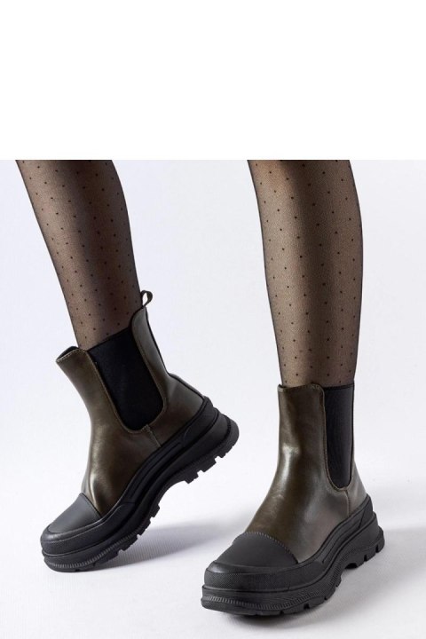 Zielone buty na sportowej podeszwie Ermanno - Solea Solea Zielone buty na sportowej podeszwie Ermanno - Solea Solea