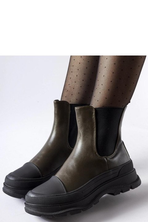 Zielone buty na sportowej podeszwie Ermanno - Solea Solea Zielone buty na sportowej podeszwie Ermanno - Solea Solea
