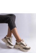 Zielone sneakersy z brokatowymi wstawkami Clorinda - Solea Solea Zielone sneakersy z brokatowymi wstawkami Clorinda - Solea Solea