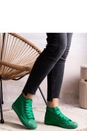 Zielone wysokie trampki Rafife - Solea Solea Zielone wysokie trampki Rafife - Solea Solea